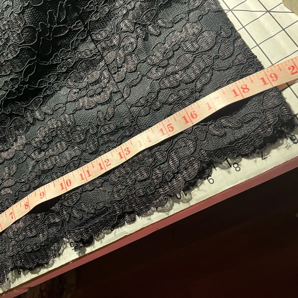 Off Shoulder black lace dress. - Picture 9 of 9